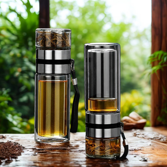 🫖 Bouteille Infuseur en Verre